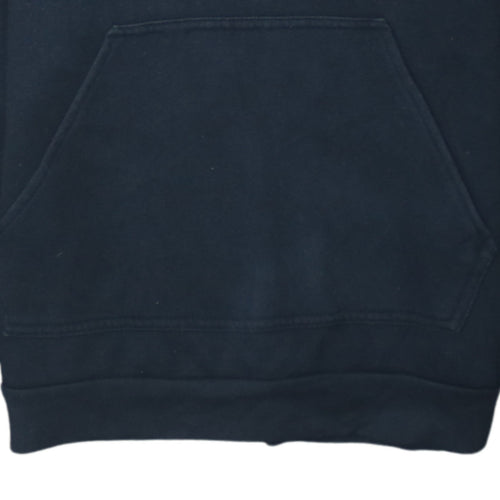 Adidas Boys Black Pullover Hoodie 13-14 Years Fleece Sports Sweatshirt