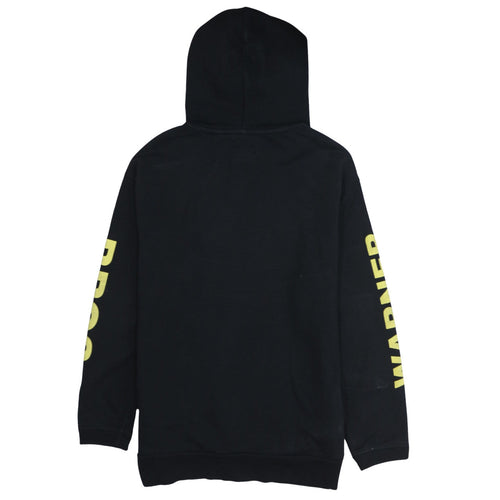 Bershka Men’s Black Looney Tunes Hoodie L Pullover Graphic Sweatshirt
