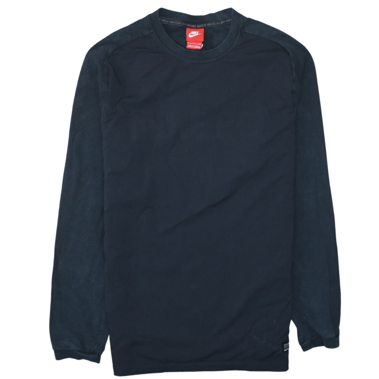 Nike Men's Black Crew Neck Pullover Sweatshirt Size S