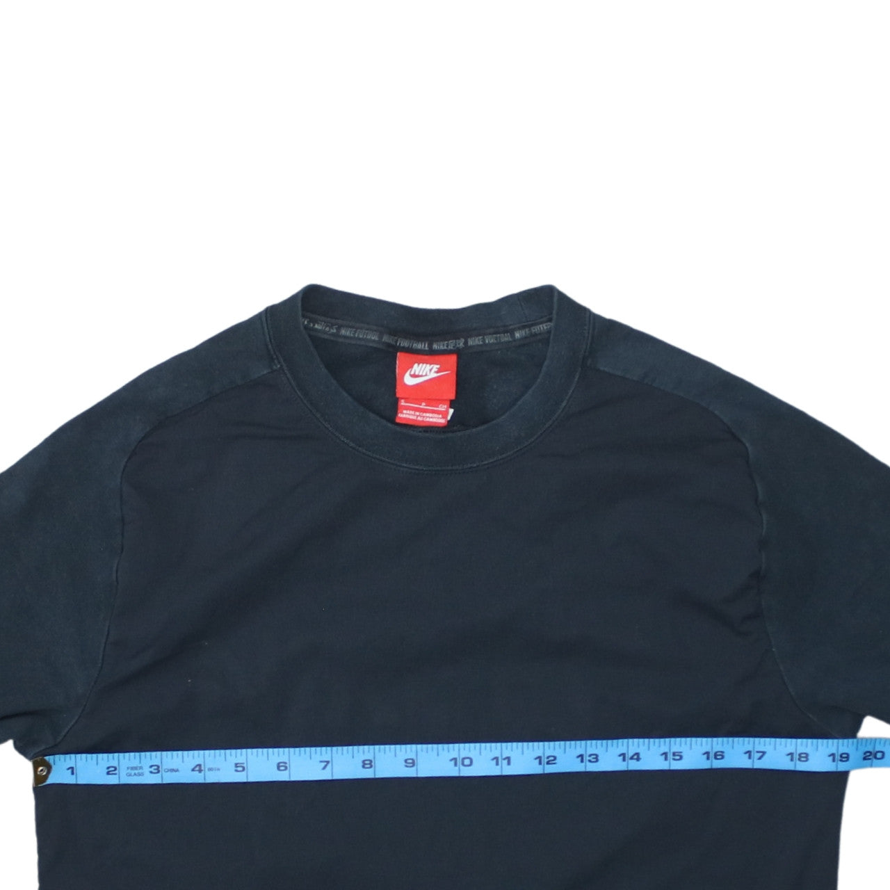 Nike Men's Black Crew Neck Pullover Sweatshirt Size S