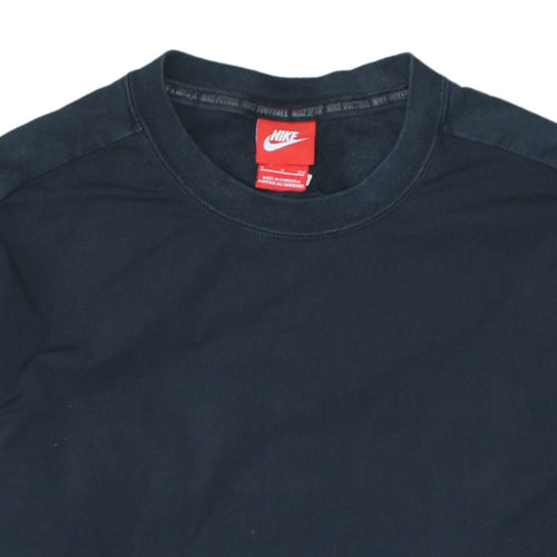 Nike Men's Black Crew Neck Pullover Sweatshirt Size S