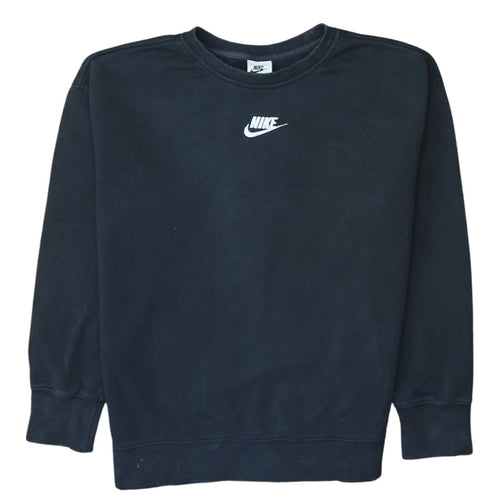 Nike Boys Black XL Pullover Fleece Sweatshirt with Logo