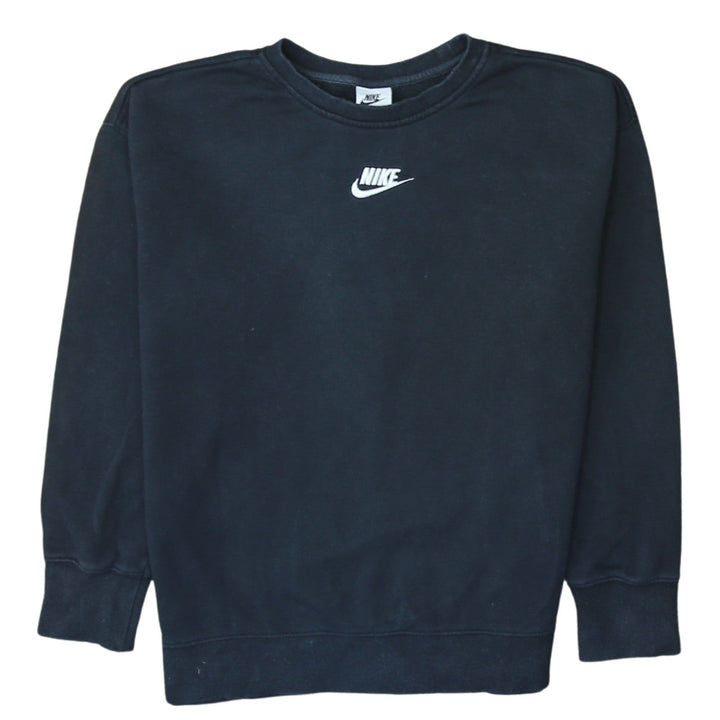 Nike Boys Black XL Pullover Fleece Sweatshirt with Logo
