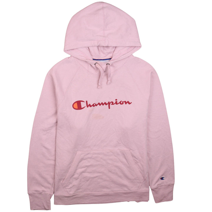 Champion Womens Pink 2XL Pullover Hoodie Sweatshirt