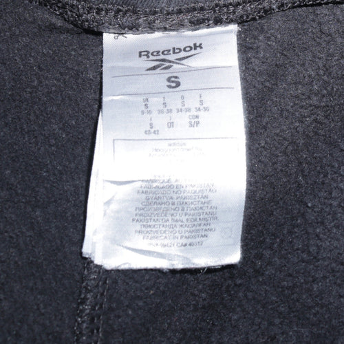 Reebok Men Black Jogger Trousers S Regular Fit Comfortable Sportswear
