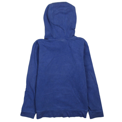 Under Armour Boys Blue Pullover Hoodie Size 12-13 Years Fleece Logo Sweatshirt
