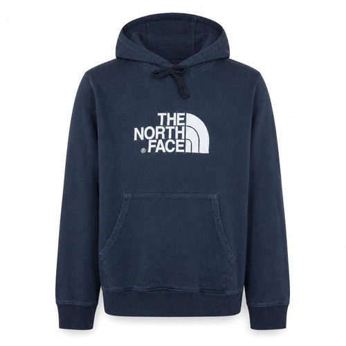 The North Face Men's Blue Pullover Hoodie Size L Outdoor Cotton