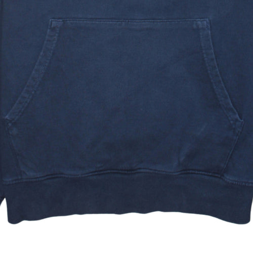 The North Face Men's Blue Pullover Hoodie Size L Outdoor Cotton