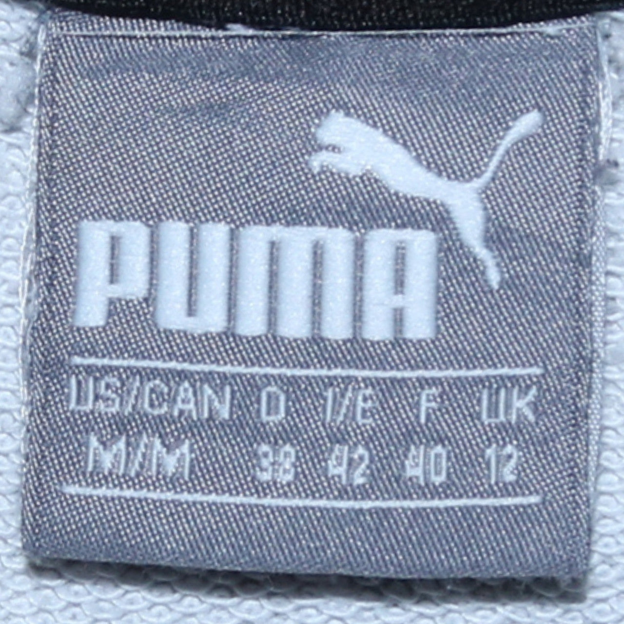 Puma Womens Grey Crew Neck Pullover Sweatshirt Size 12