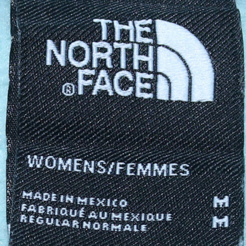 The North Face Womens Green Pullover Hoodie Size M Logo Print