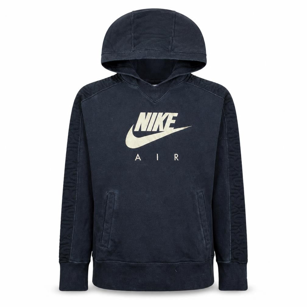 Nike Girls Black Air Pullover Hoodie Fleece Sweatshirt Size 146