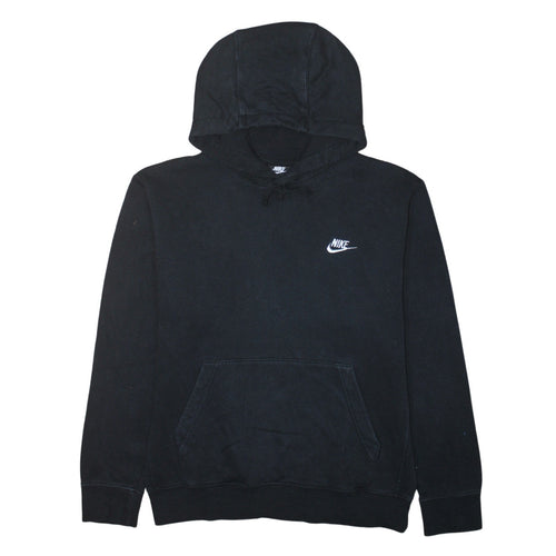 Nike Men's Black Pullover Hoodie Small Fleece Sportswear