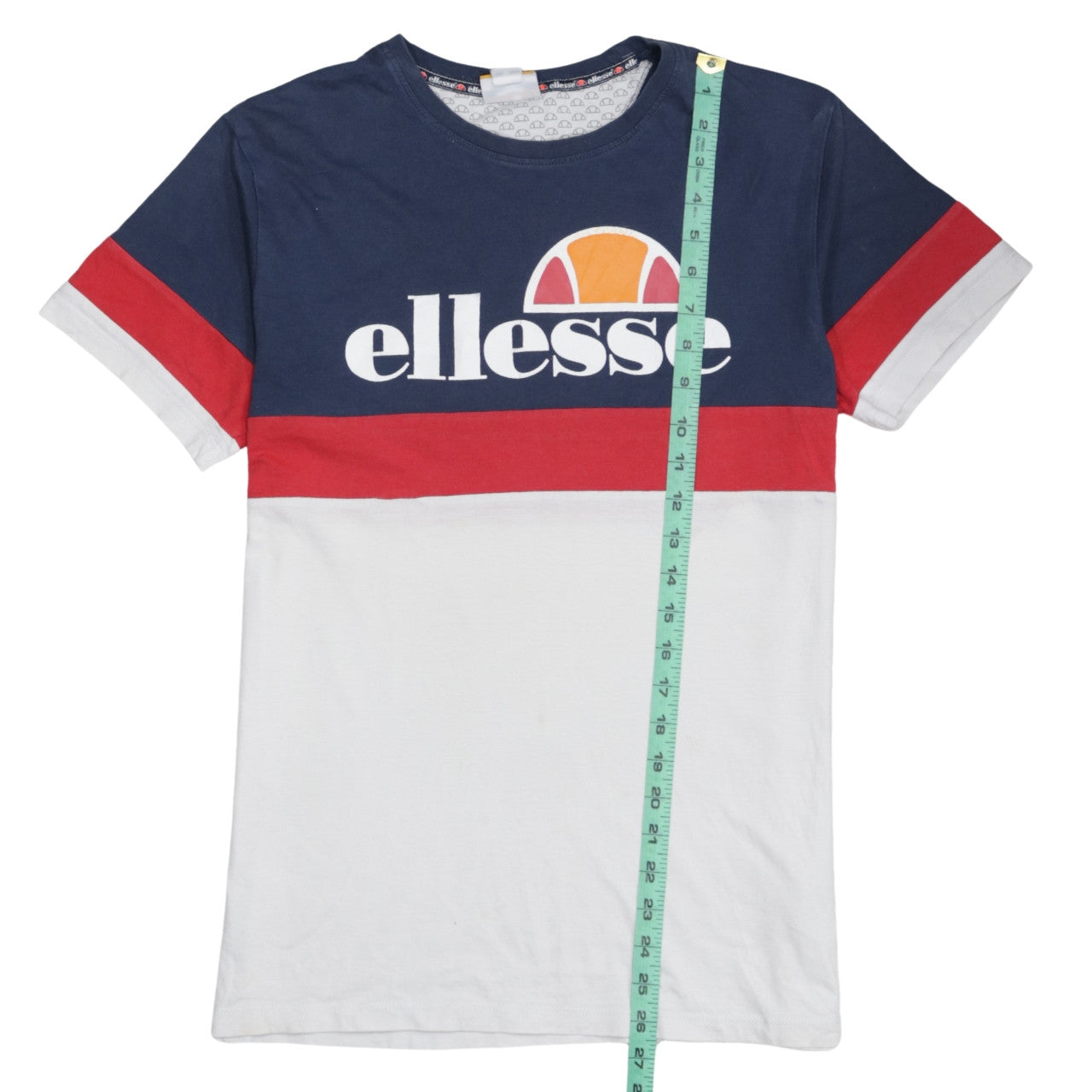 Ellesse Men's Multicoloured Crew Neck Short Sleeve Cotton T-Shirt M