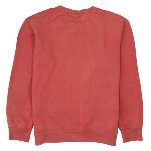 Puma Women's Red Logo Crew Neck Pullover Sweatshirt Size 16
