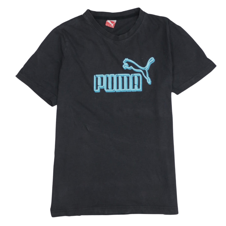 Puma Men's Black 2XL Sports Graphic Logo Crew Neck T-Shirt
