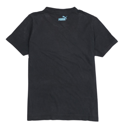 Puma Men's Black 2XL Sports Graphic Logo Crew Neck T-Shirt