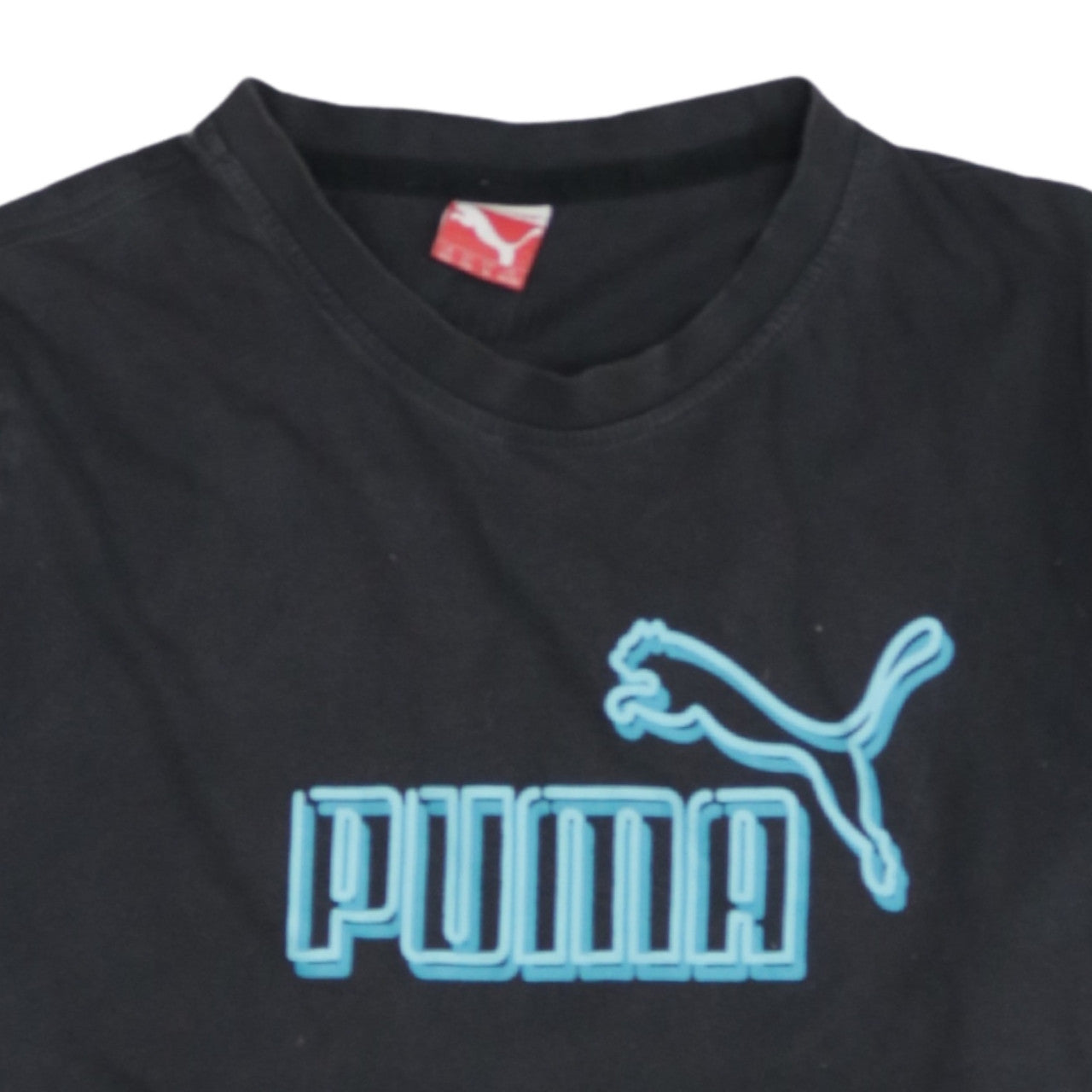 Puma Men's Black 2XL Sports Graphic Logo Crew Neck T-Shirt
