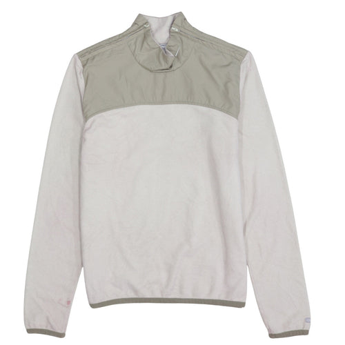 Nike Women Beige Therma Fit Fleece Pullover Sweatshirt Size L