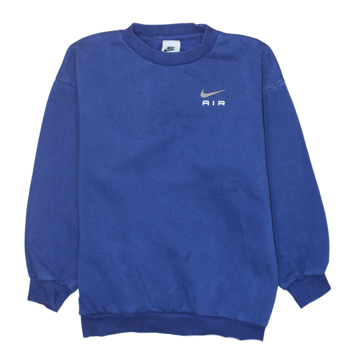 Nike Boys Blue Air Crew Neck Pullover Sweatshirt M 137-147cm