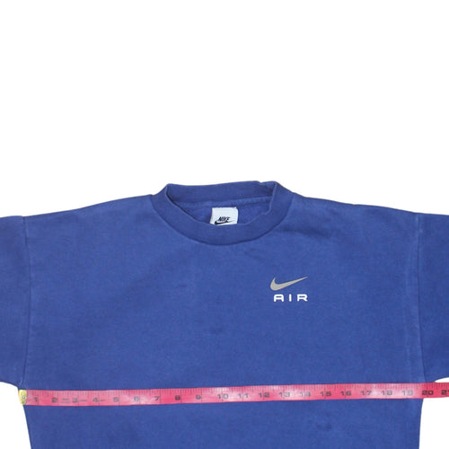 Nike Boys Blue Air Crew Neck Pullover Sweatshirt M 137-147cm