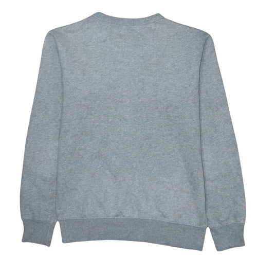 Reebok Men's Grey Regular Fit Crew Neck Sweatshirt M