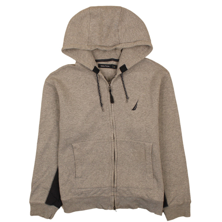 Nautica Men's Beige Full Zip Hoodie XS Regular Fit
