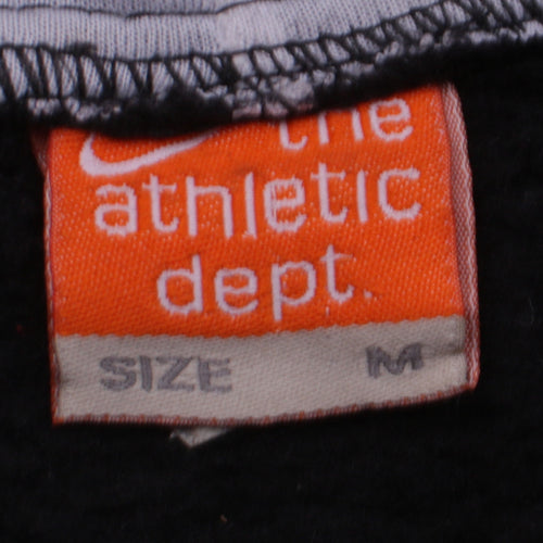 Nike Men's Black Pullover Hoodie Size M Graphic Logo Sportswear