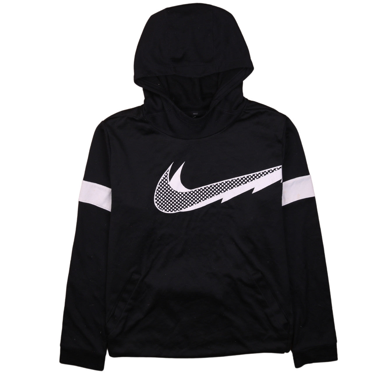Nike Boys Black Dri-FIT Hooded Pullover Sweatshirt XL