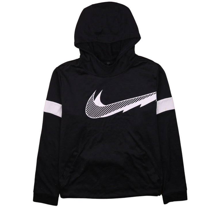 Nike Boys Black Dri-FIT Hooded Pullover Sweatshirt XL