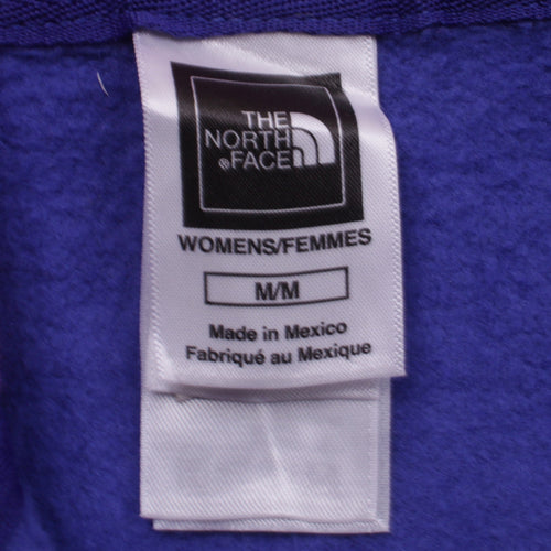 The North Face Womens Blue Pink Full Zip Hoodie Size M