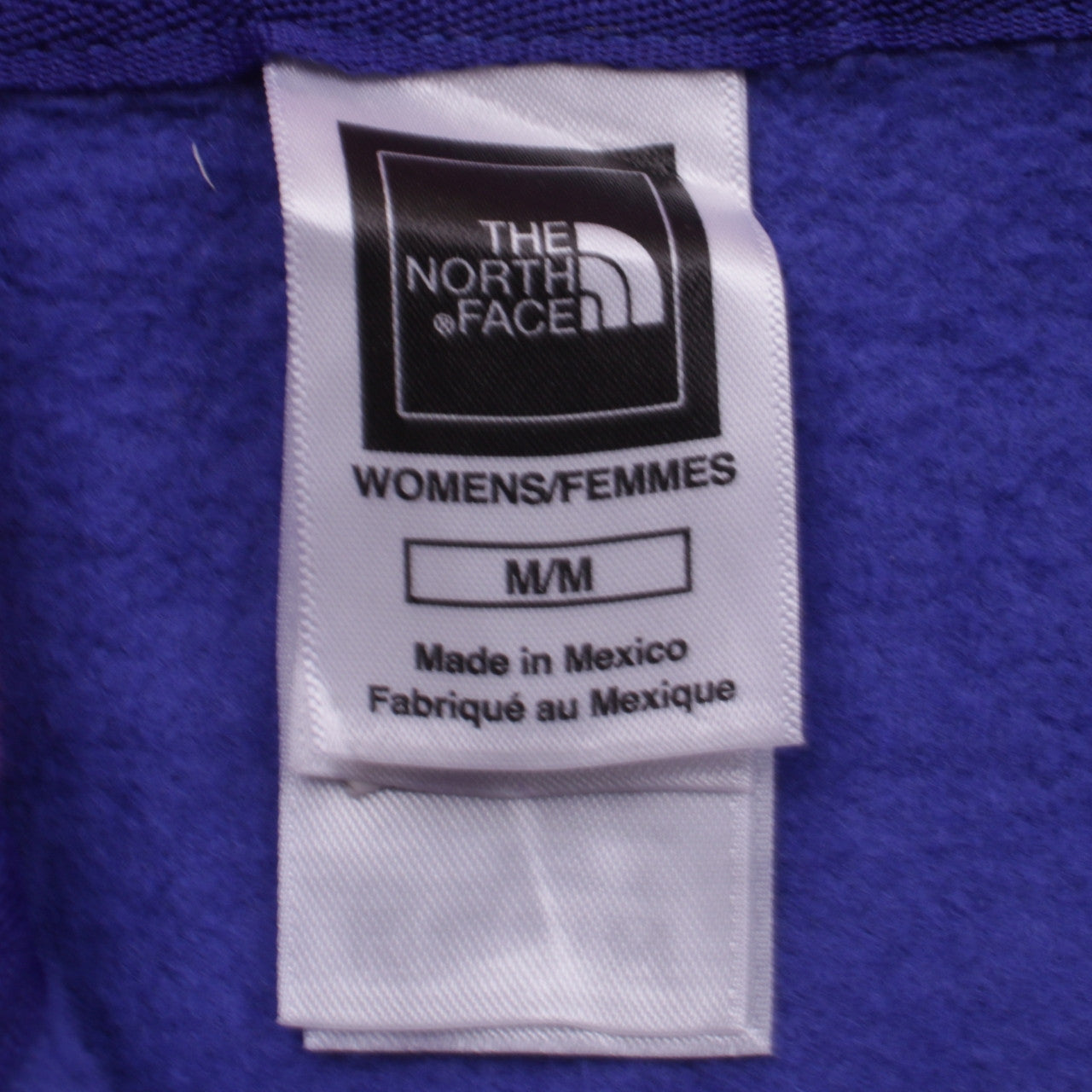 The North Face Womens Blue Pink Full Zip Hoodie Size M