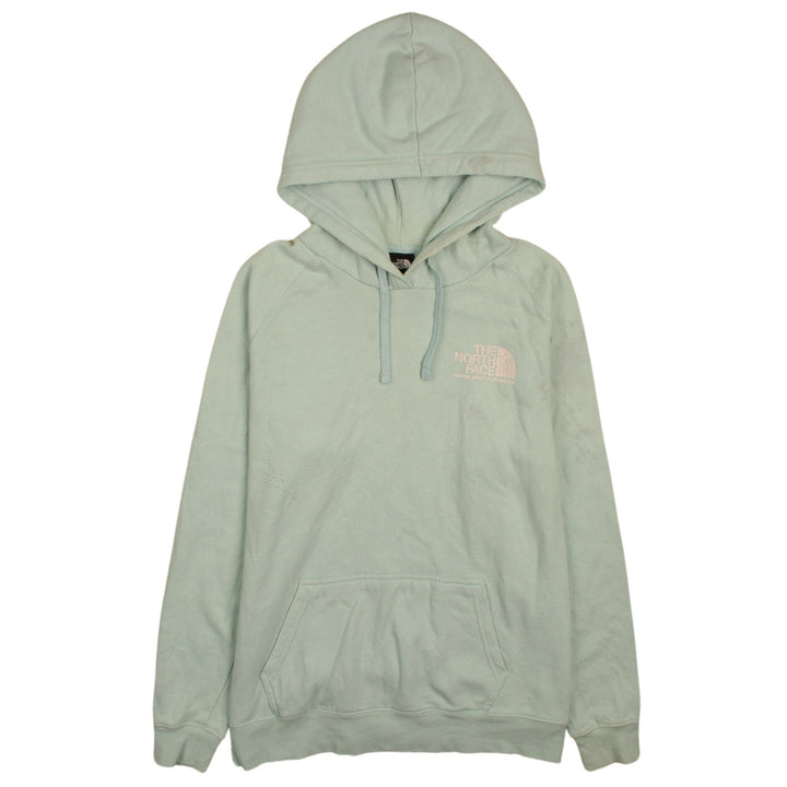 The North Face Womens Green Pullover Hoodie Size L Relaxed Fit