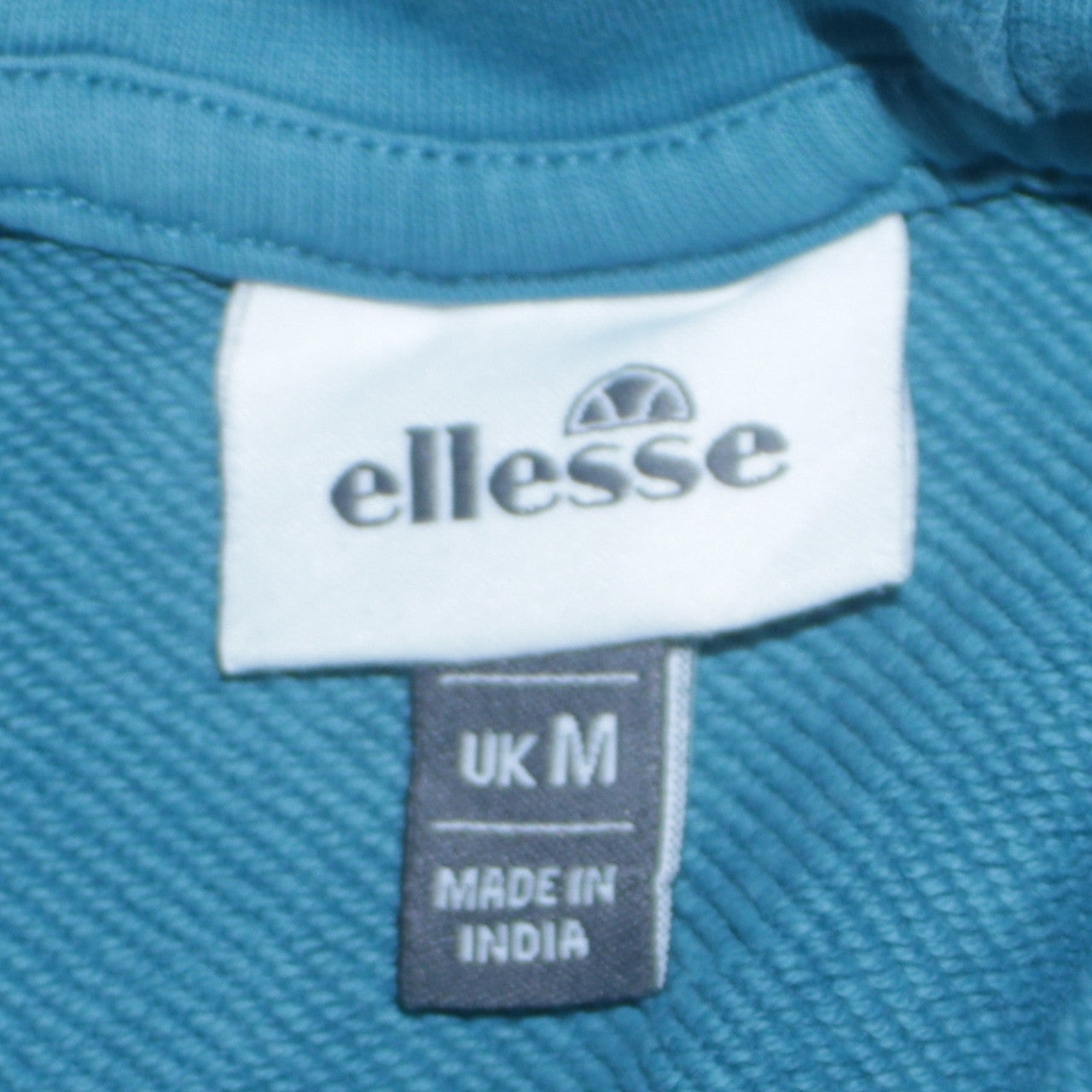 Ellesse Men's Blue Pullover Hoodie M Sports Logo Sweatshirt