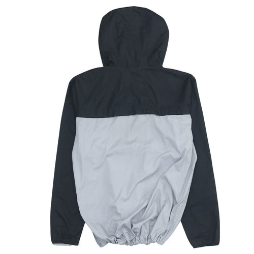 Nike Men's Black & Grey Windbreaker Hooded Jacket Size M