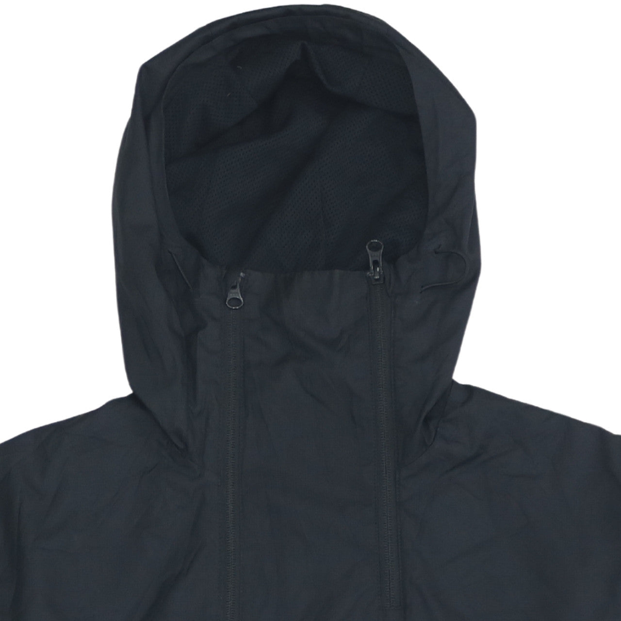 Nike Men's Black & Grey Windbreaker Hooded Jacket Size M