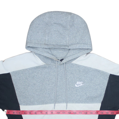 Nike Men’s Grey Pullover Hoodie Small Regular Fit Sportswear
