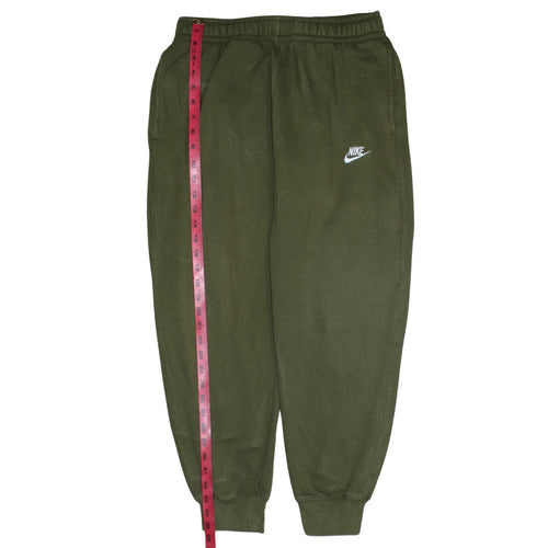 Nike Men's Green Jogger Sweatpants Small Regular Fit
