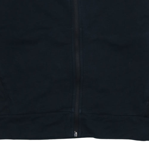 Puma Womens Black Size 14 Track Jacket Lightweight Full Zip Activewear