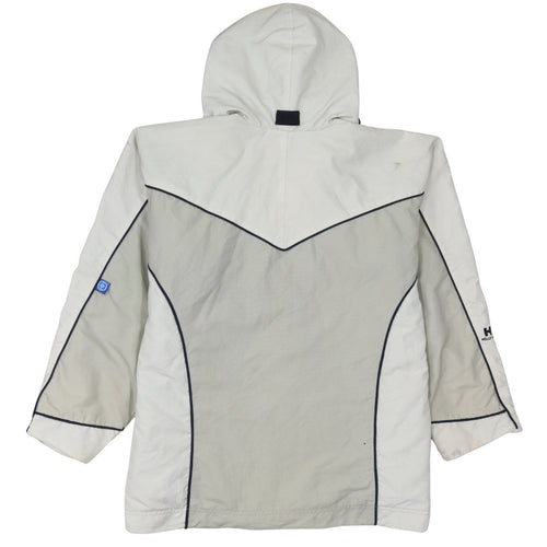 Helly Hansen Men's Beige Water Resistant Hooded Parka Jacket M
