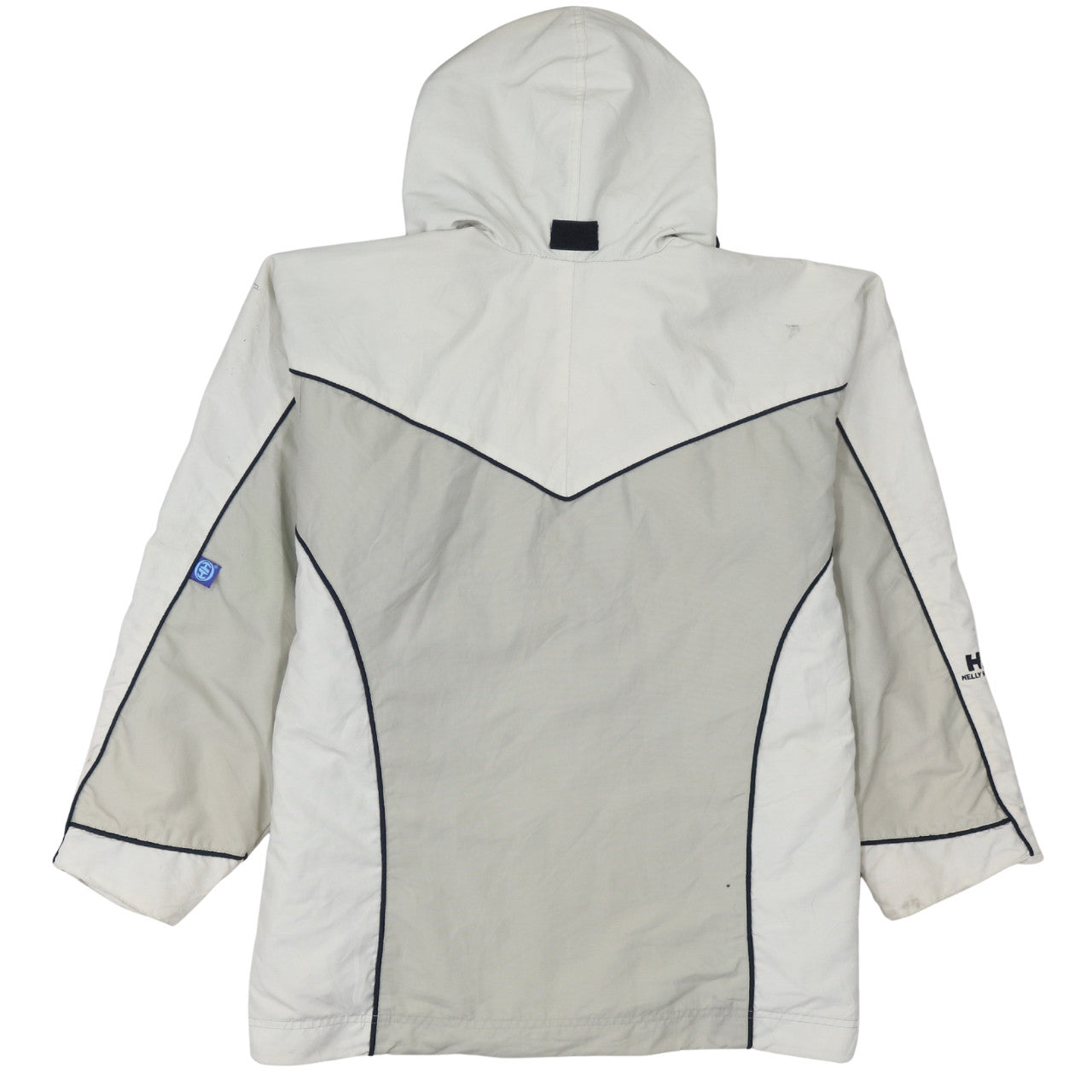 Helly Hansen Men's Beige Water Resistant Hooded Parka Jacket M