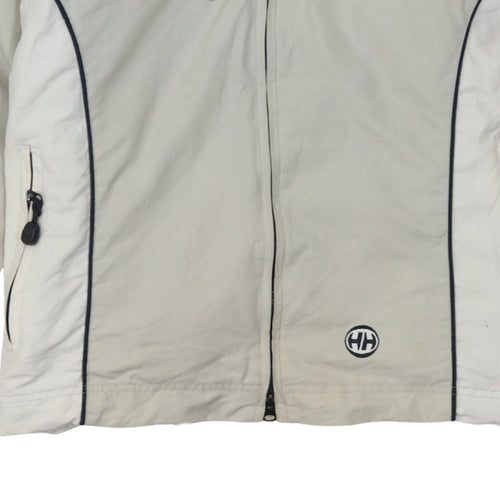 Helly Hansen Men's Beige Water Resistant Hooded Parka Jacket M