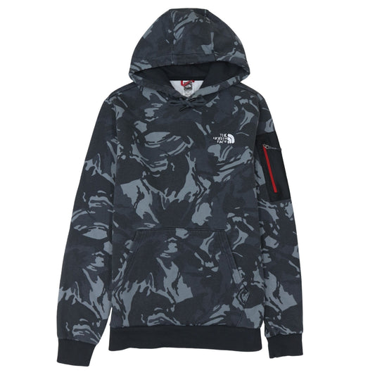 The North Face Men's Grey Camouflage Pullover Hoodie Size S
