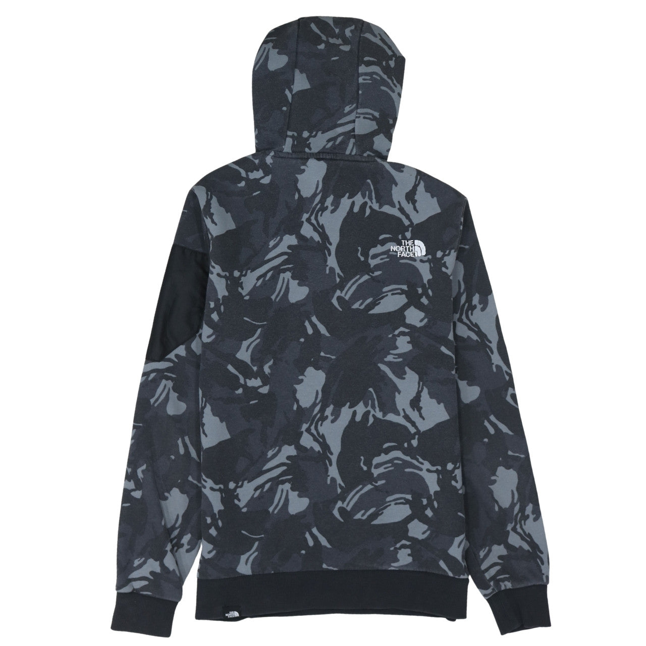 The North Face Men's Grey Camouflage Pullover Hoodie Size S