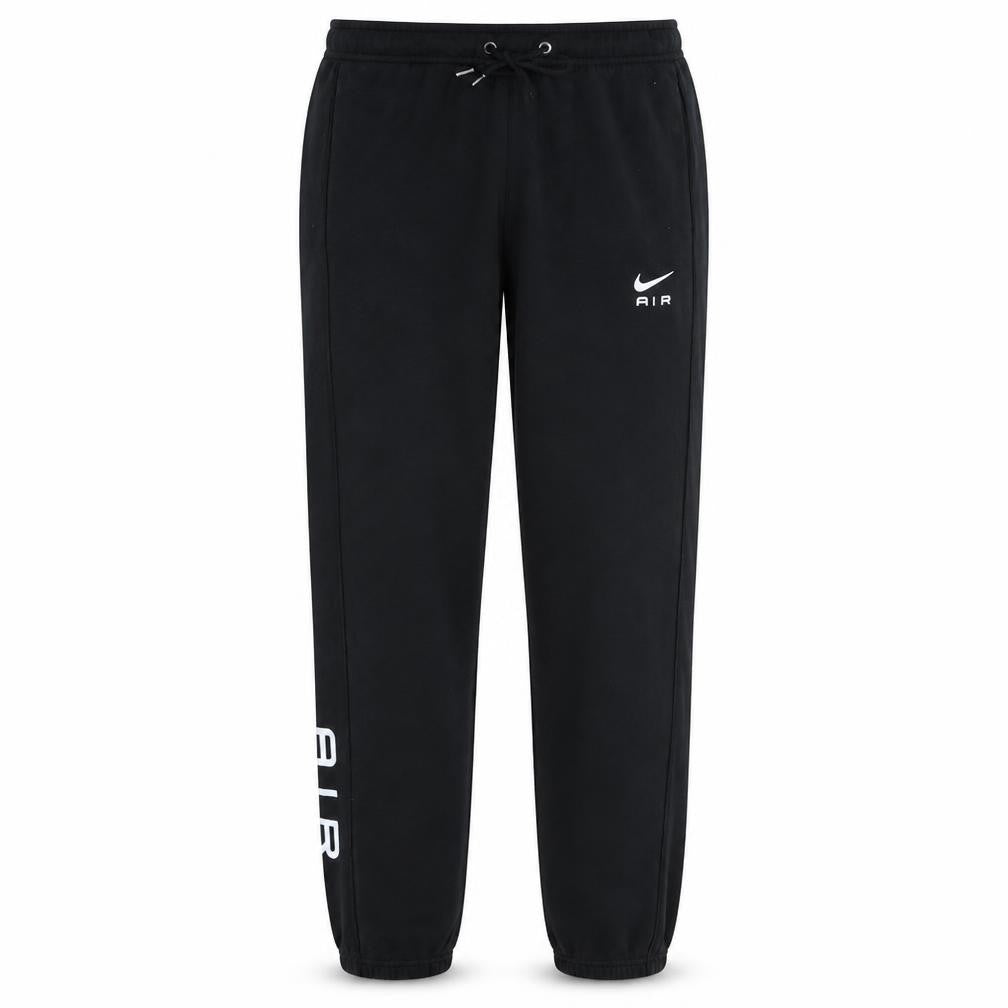Nike Air Men's Black Jogger Trousers Size M Regular Fit Fleece