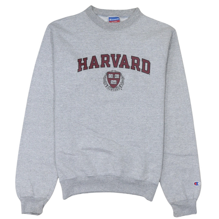 Champion Men’s Grey Harvard Crew Neck Fleece Sweatshirt S