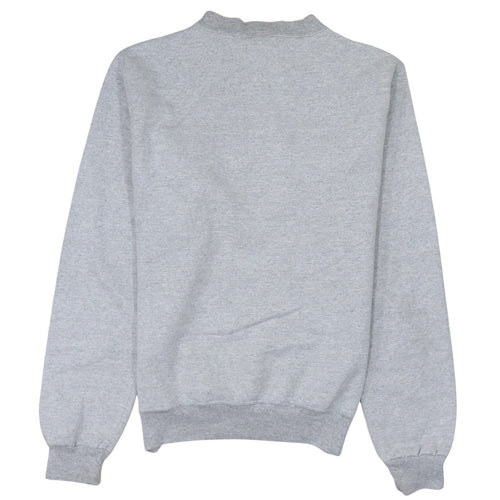 Champion Men’s Grey Harvard Crew Neck Fleece Sweatshirt S