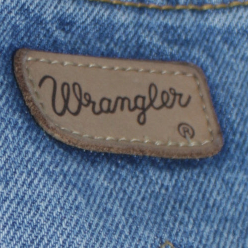 Wrangler Men's Blue 40x32 Regular Fit Straight Denim Jeans