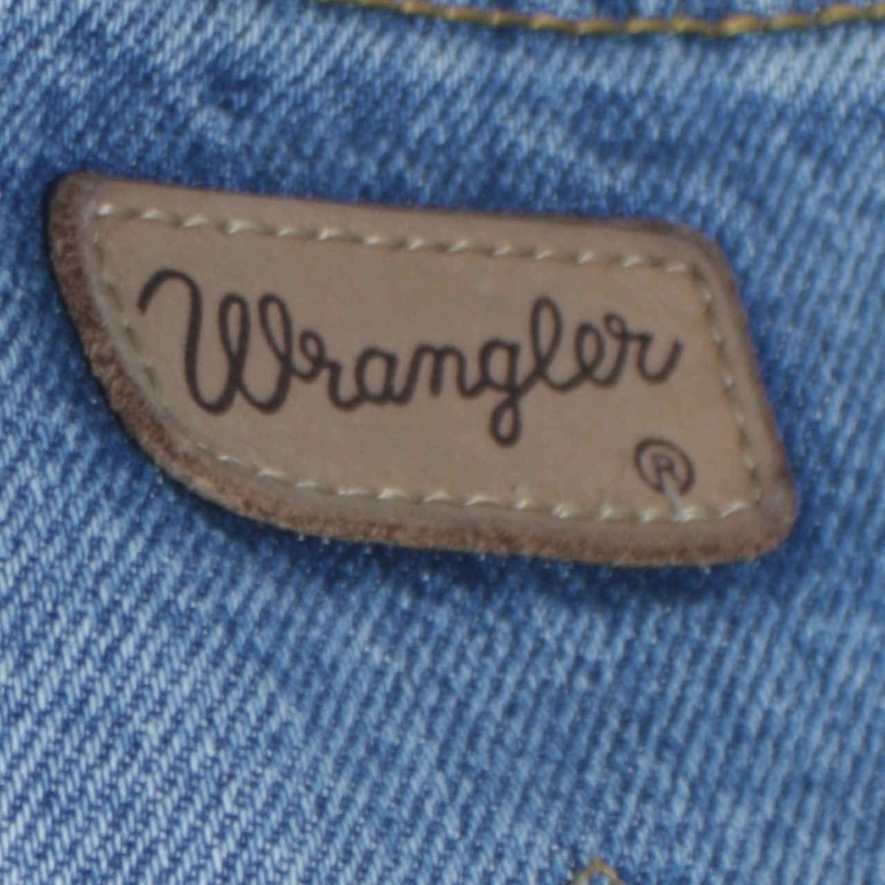 Wrangler Men's Blue 40x32 Regular Fit Straight Denim Jeans