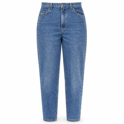 Lee Womens Blue High Rise Mom Jeans Size 14 Vintage 90s Denim