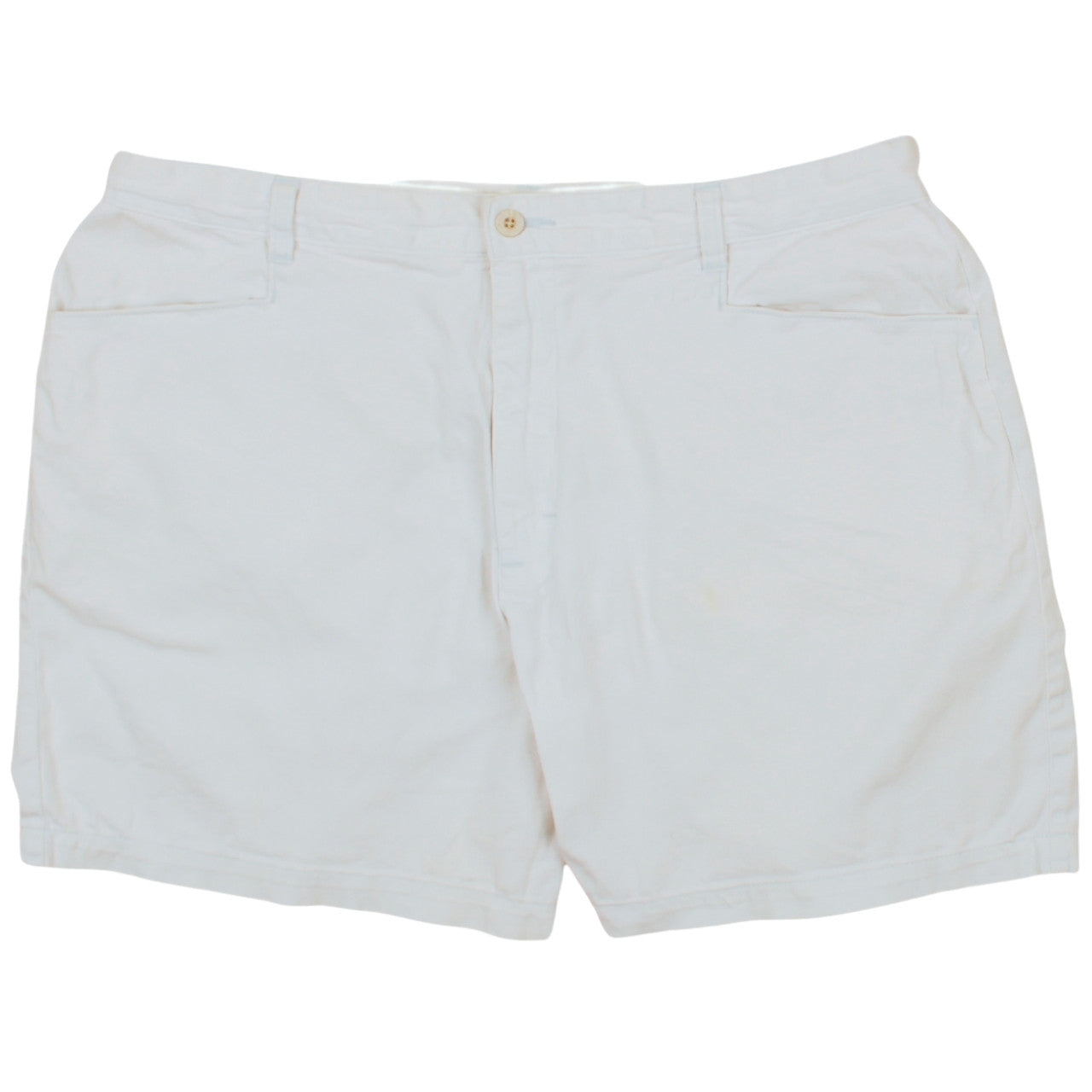 Lee Women's White Chino Shorts Size 18 Cotton Blend